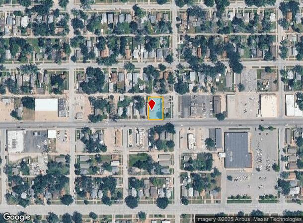  628 E 4Th Ave, Hutchinson, KS Parcel Map