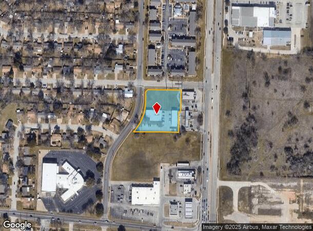  204 Cardinal Dr, Denton, TX Parcel Map