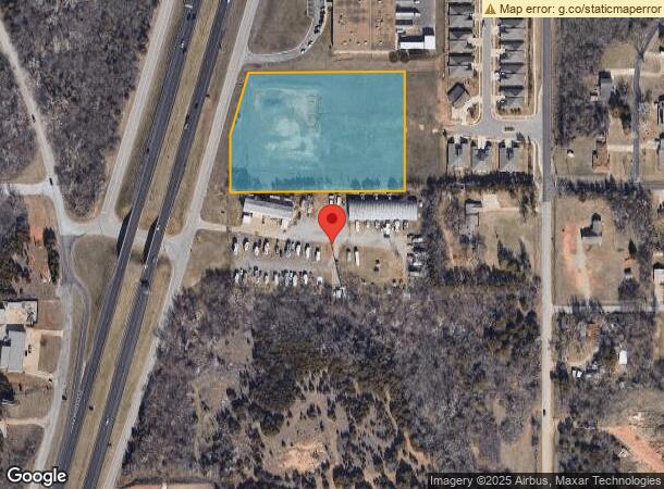  3050 N I 35 Service Rd, Oklahoma City, OK Parcel Map