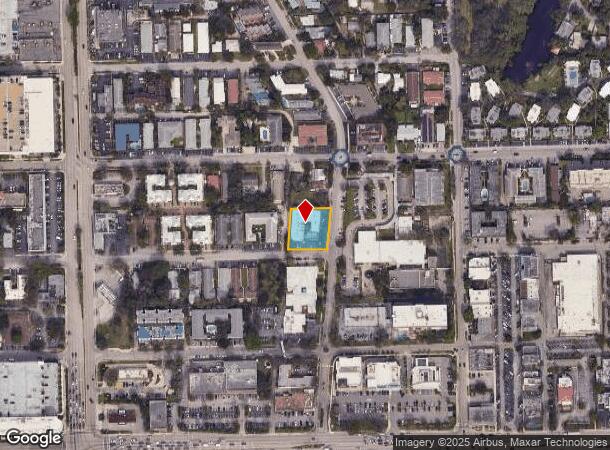  1545 Miami Rd, Fort Lauderdale, FL Parcel Map