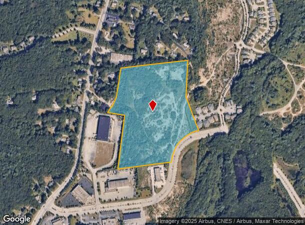 Centre Of New England Blvd, Coventry, RI Parcel Map