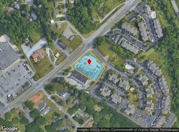  7616 Timberlake Rd, Lynchburg, VA Parcel Map