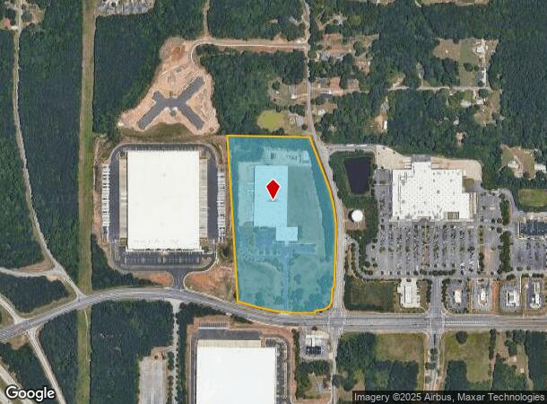 2832 Anvil Block Rd, Ellenwood, GA Parcel Map
