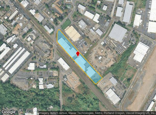 12700 Sw Hall Blvd, Portland, OR Parcel Map
