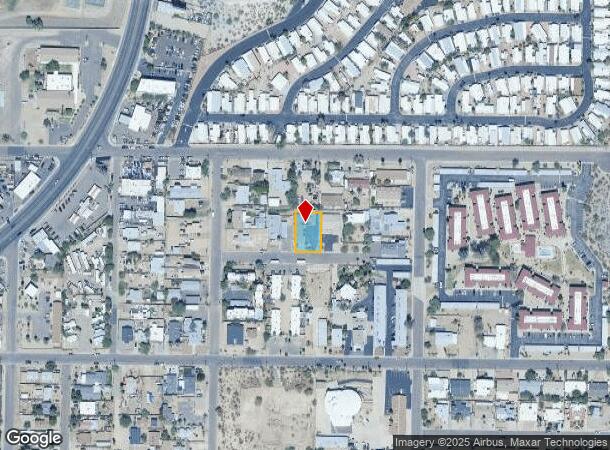  1420 E Brown St, Phoenix, AZ Parcel Map