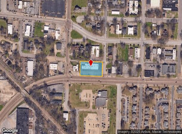  938 E Eh Crump Blvd, Memphis, TN Parcel Map