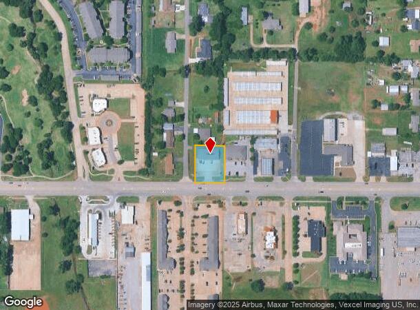  525 E State Highway 152, Mustang, OK Parcel Map