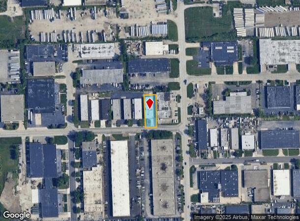 406 W Belden Ave, Addison, IL Parcel Map