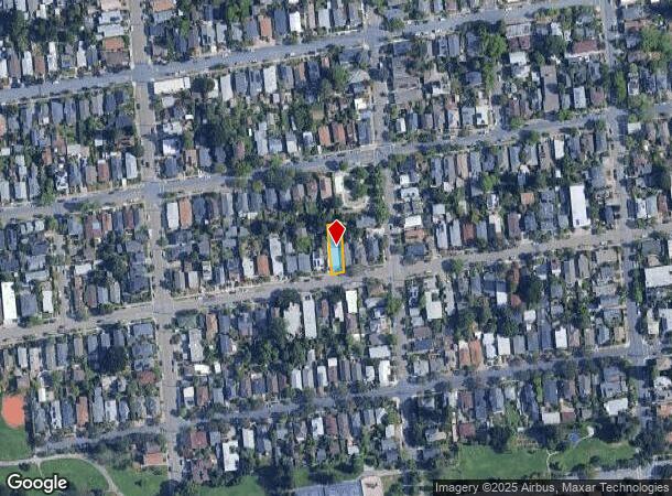 1635 Francisco St, Berkeley, CA Parcel Map