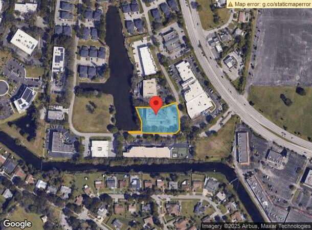  1710 E Tiffany Dr, Mangonia Park, FL Parcel Map