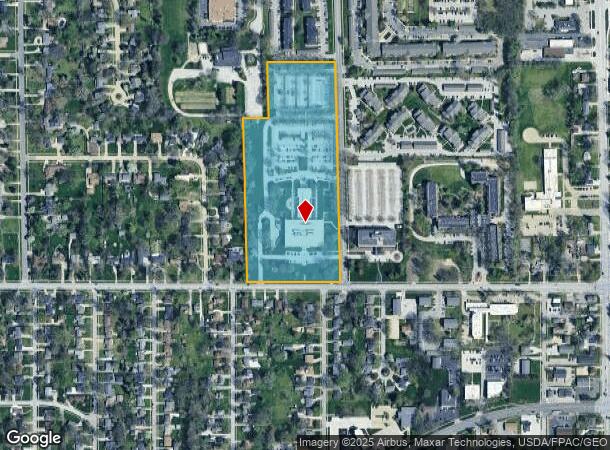 1111 Ashworth Rd, West Des Moines, IA Parcel Map