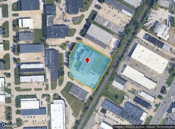 33842 James J Pompo Dr, Fraser, MI Parcel Map