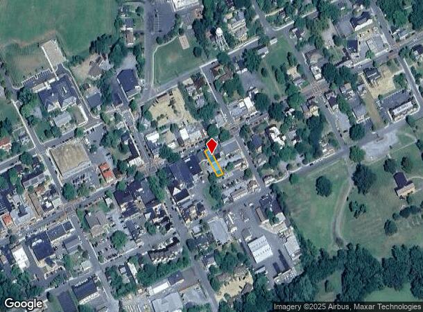 15 E Washington St, Middleburg, VA Parcel Map