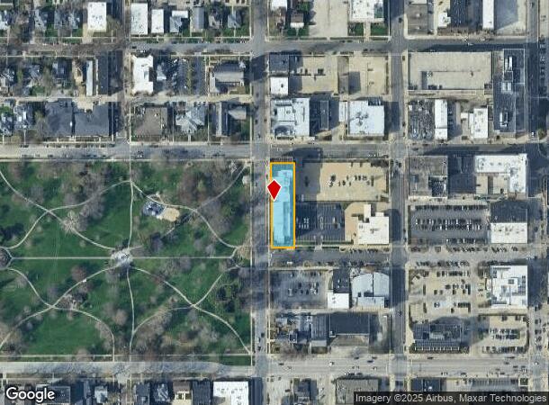  222 N State St, Champaign, IL Parcel Map
