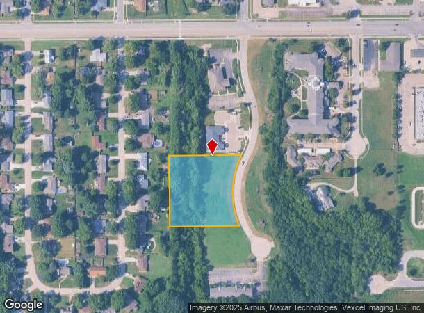  2858 Sw Villa West Dr, Topeka, KS Parcel Map