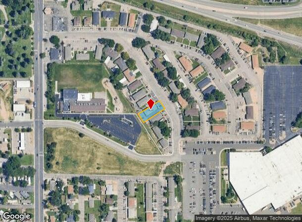 2912 State Farm Rd, Evans, CO Parcel Map