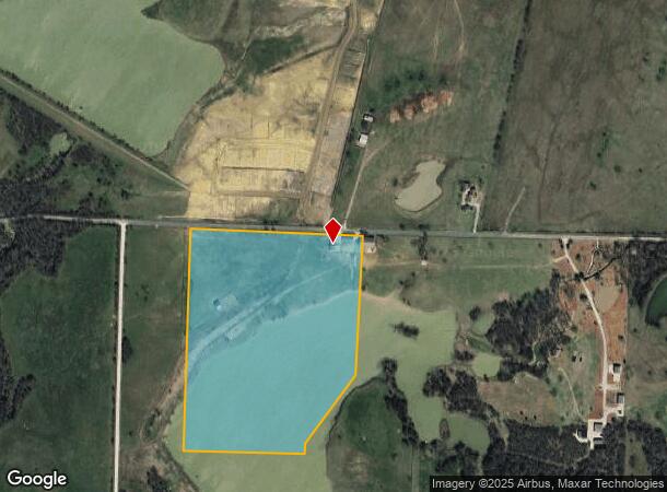 753 Foy Wallace Rd, Gunter, TX Parcel Map
