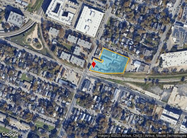 501 Pedernales St, Austin, TX Parcel Map