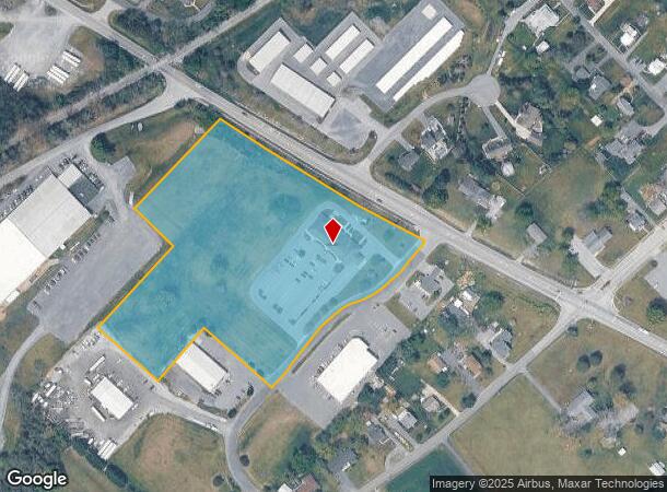  54 Franklin St, Weyers Cave, VA Parcel Map