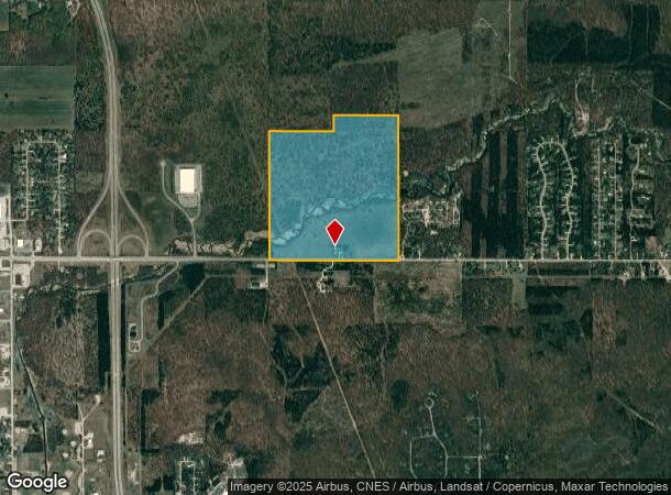 10289 E 34 Rd, Cadillac, MI Parcel Map