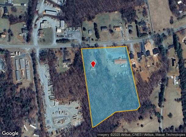  7707 Village Hwy, Concord, VA Parcel Map