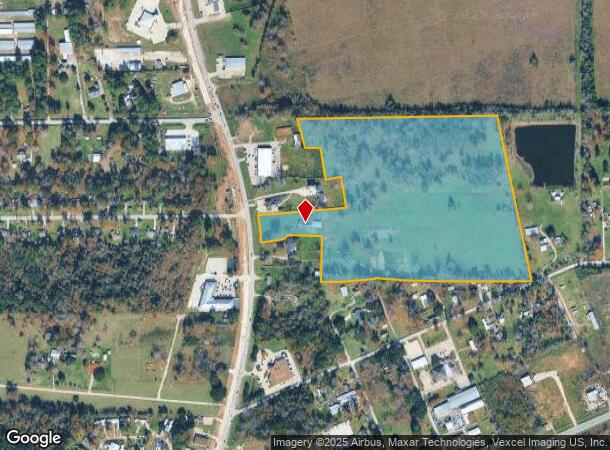 24518 Fm 2100 Rd, Huffman, TX Parcel Map