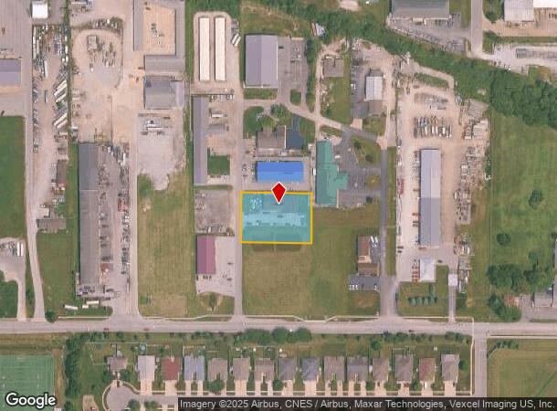 1760 E North St, Crown Point, IN Parcel Map