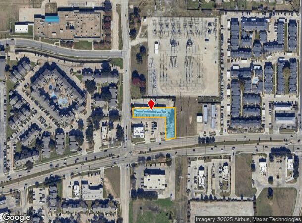 2107 E Pioneer Pkwy, Arlington, TX Parcel Map