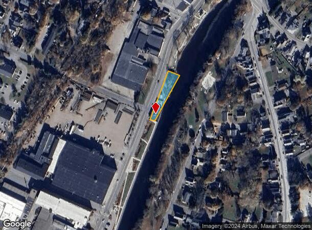  260 W Water St, Taunton, MA Parcel Map