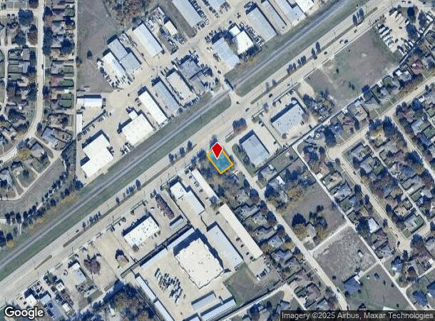 6410 Highway 78, Sachse, TX Parcel Map