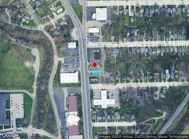  3014 N Clinton St, Fort Wayne, IN Parcel Map