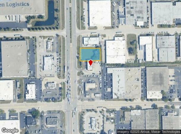  1461 N Busse Rd, Elk Grove Village, IL Parcel Map