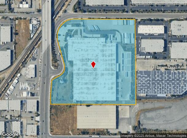  800 Iowa Ave, Riverside, CA Parcel Map