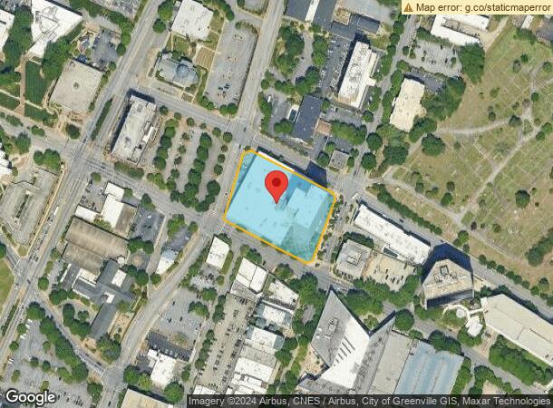  301 N Main St, Greenville, SC Parcel Map