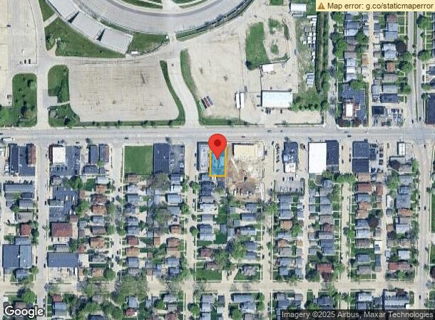  7821 W Greenfield Ave, Milwaukee, WI Parcel Map