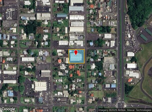 538 Kalanikoa St, Hilo, HI Parcel Map