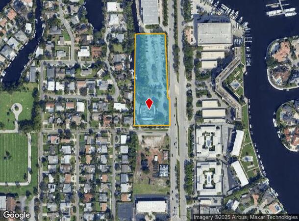  401 N Federal Hwy, Deerfield Beach, FL Parcel Map