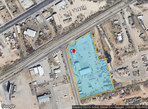  3030 W Murphy St, Odessa, TX Parcel Map