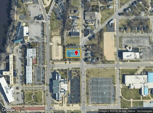 501 N Hill St, South Bend, IN Parcel Map