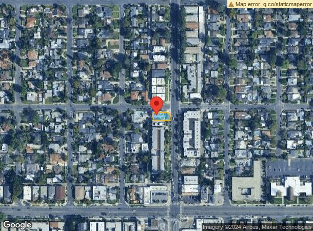  14108 Collins St, Van Nuys, CA Parcel Map