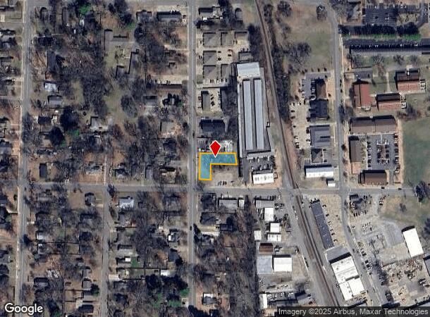  1214 Clifton St, Conway, AR Parcel Map