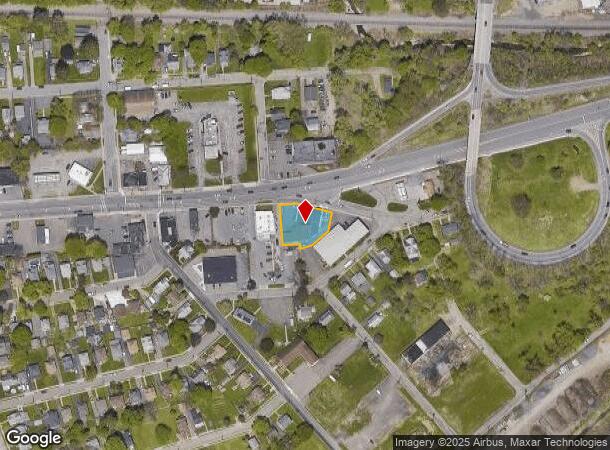  3400 E Main St, Endicott, NY Parcel Map