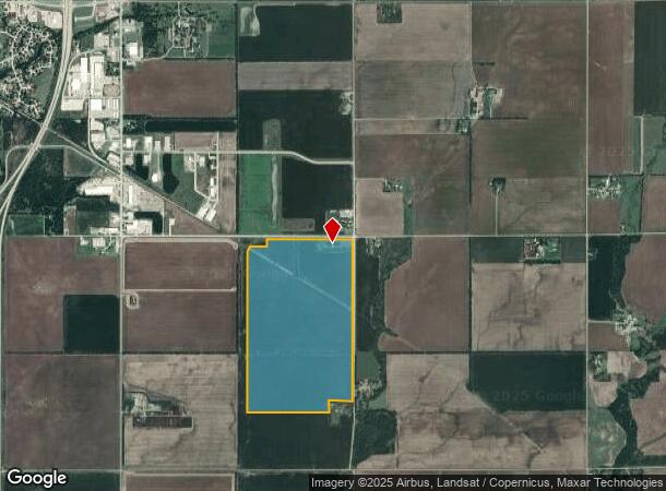  1219 S Hillside Rd, Newton, KS Parcel Map