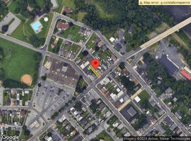  124 1/2 Chestnut St, Coplay, PA Parcel Map