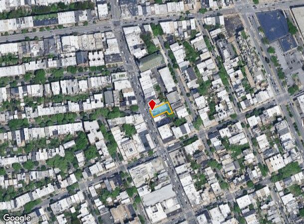 836 Manhattan Ave, Brooklyn, NY Parcel Map