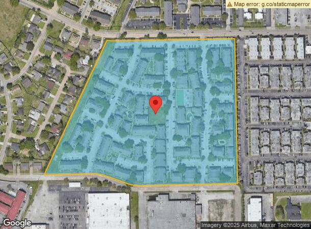  12000 Fleming Dr, Houston, TX Parcel Map