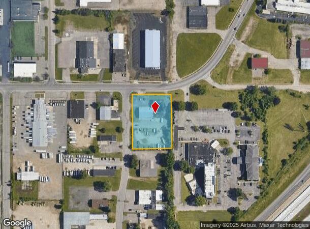  3520 E Cork St, Kalamazoo, MI Parcel Map