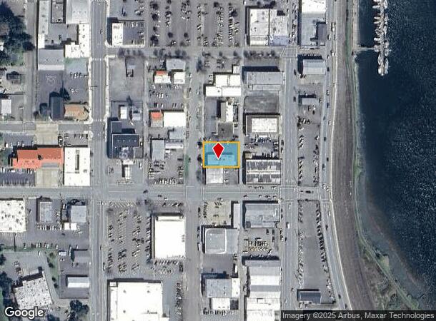  358 S 2Nd St, Coos Bay, OR Parcel Map