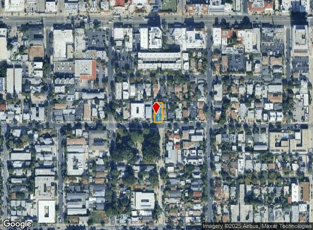  6631 De Longpre Ave, Los Angeles, CA Parcel Map