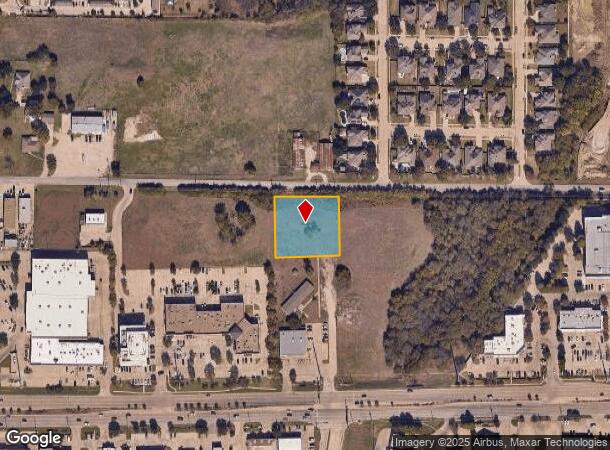 4100 Big A Rd, Rowlett, TX Parcel Map